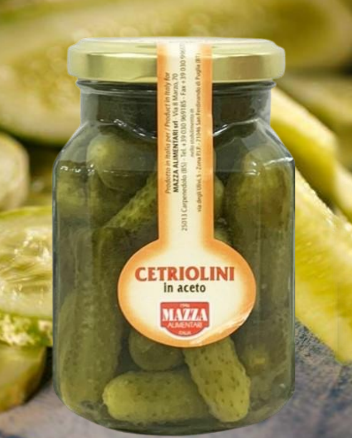 Mazza Gherkins Gourment 314Ml